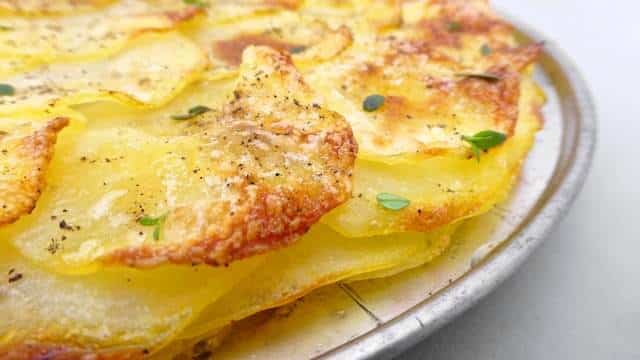 Potato Galette Recipe (French Potato Cake) | Simple. Tasty. Good.
