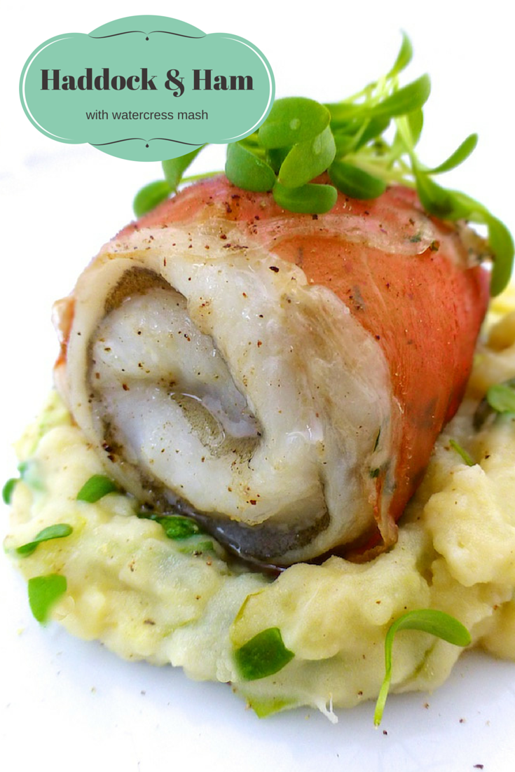 Haddock Recipe in the Oven Wrapped in Ham Simple. Tasty. Good.