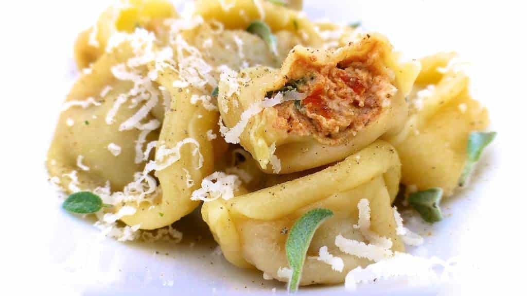 Cheese Tortellini Recipe with Goat Cheese Simple. Tasty. Good.