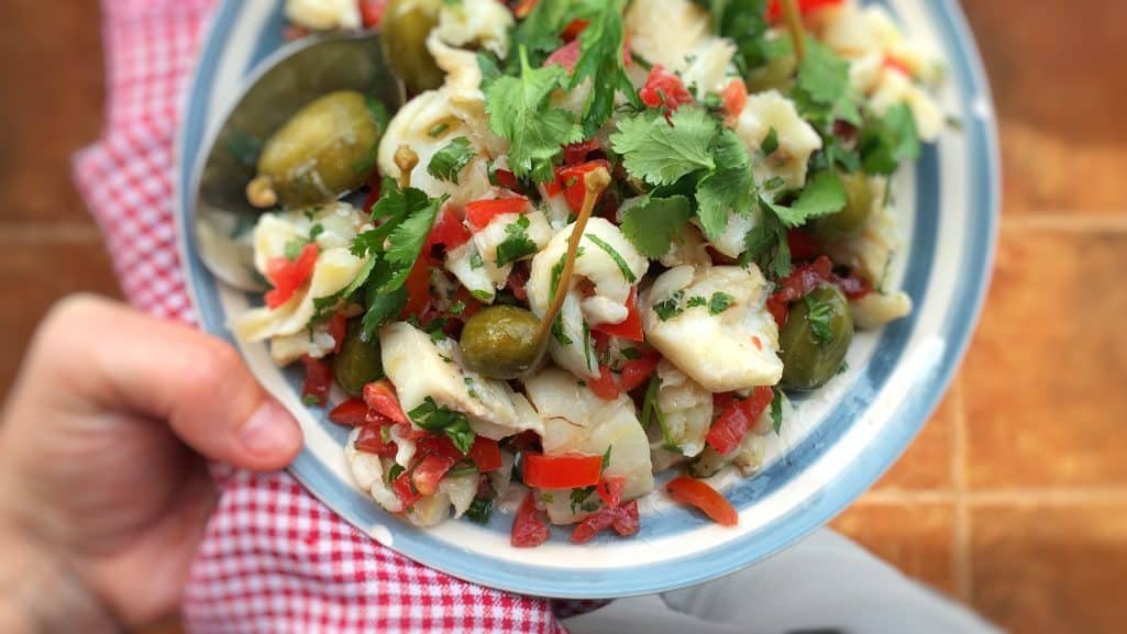 Salt Cod Salad (Ensalada de Bacalao) | Simple. Tasty. Good.