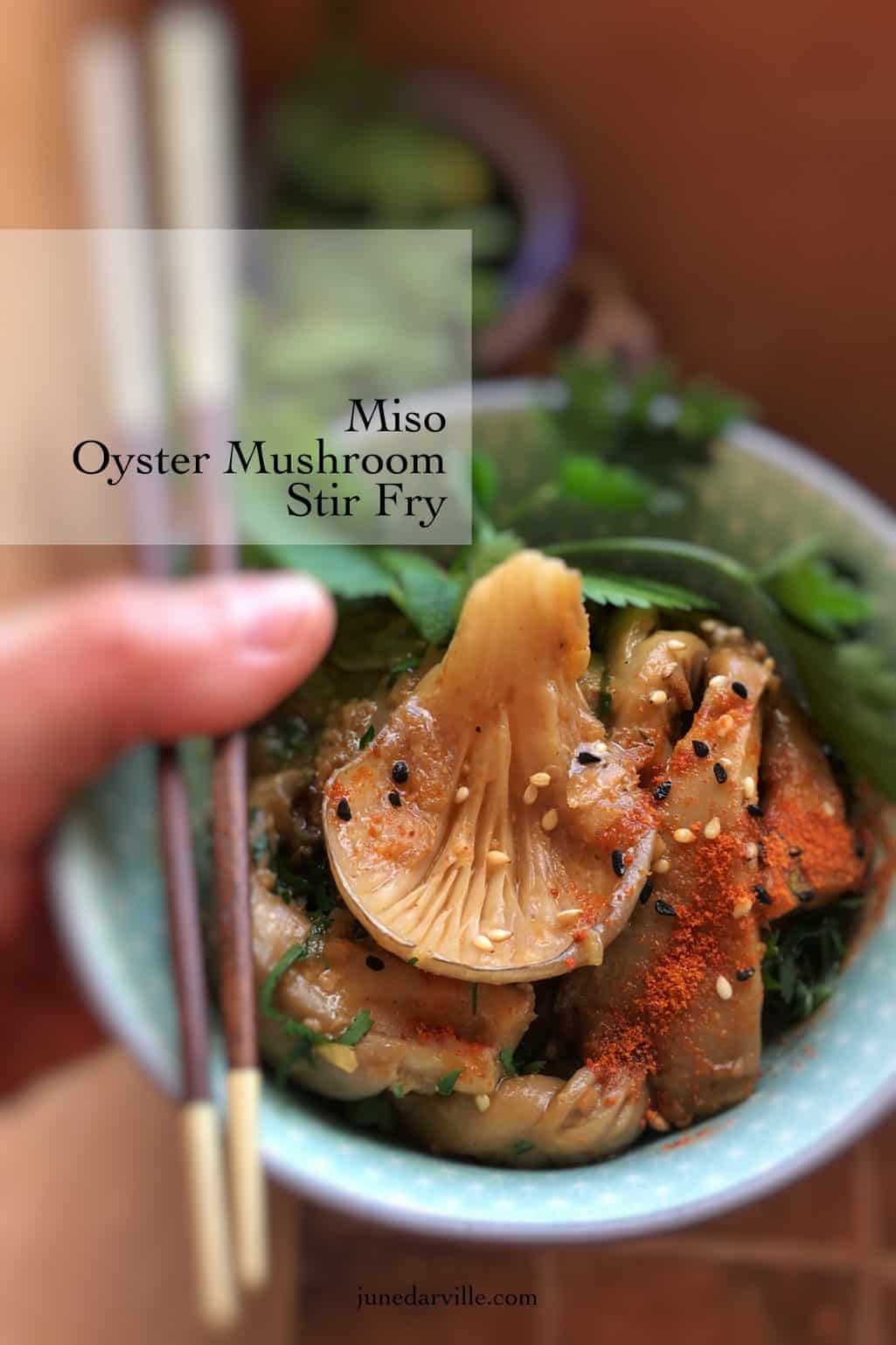 Miso Mushroom Stir Fry Recipe | Simple. Tasty. Good.