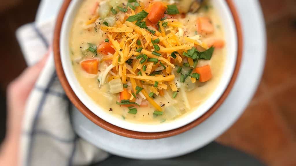 Beer Cheese Soup from Scratch Simple. Tasty. Good.