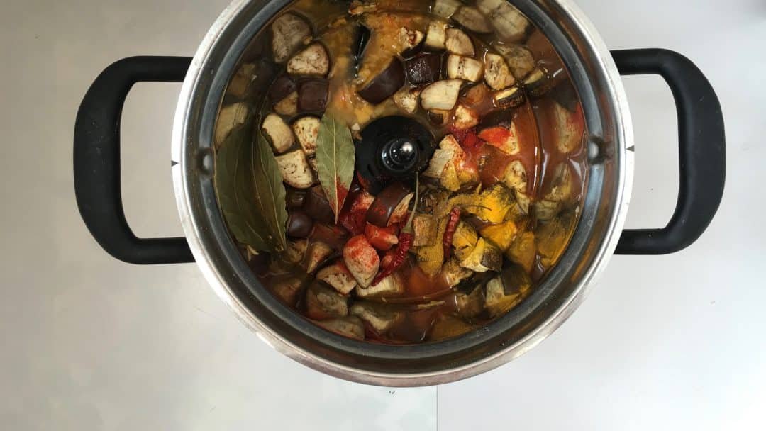 Eggplant Curry Recipe with Quail Eggs Simple. Tasty. Good.