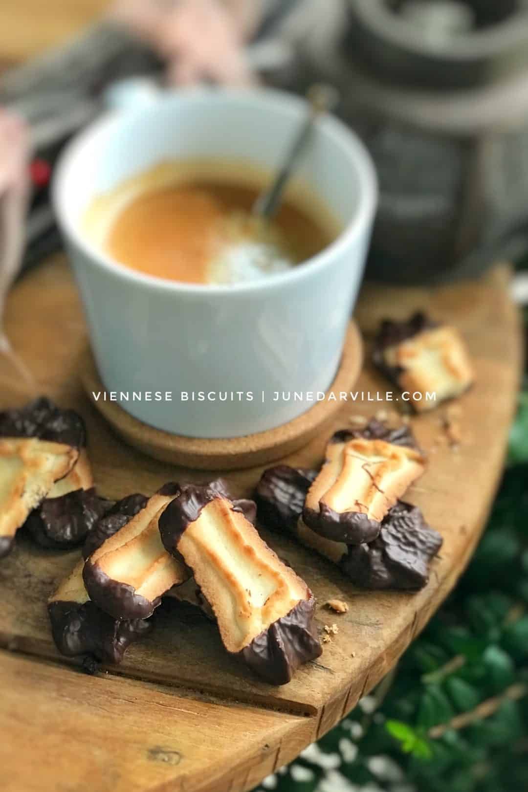 Viennese Biscuits Cookies Recipe Simple. Tasty. Good.
