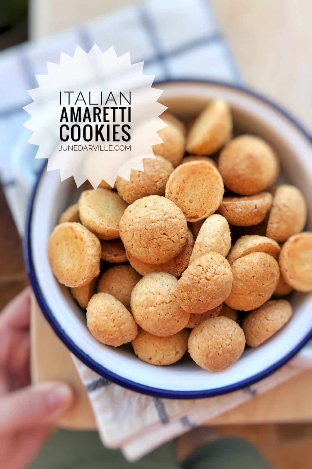 Amaretti Cookies Di Saronno Recipe Simple Tasty Good 