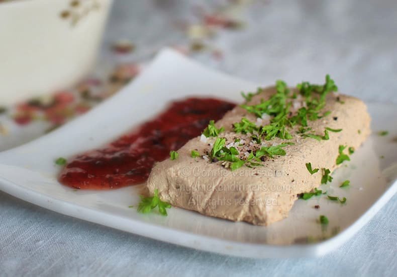 Chicken Liver Pate homemade! Simple. Tasty. Good.