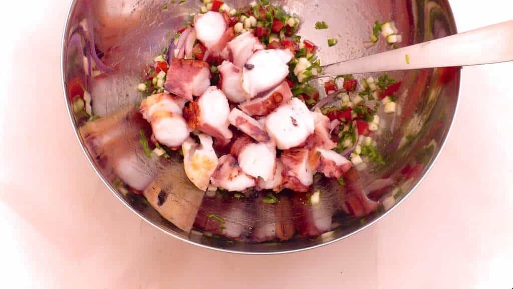 Easy Salpicon De Pulpo Octopus Salad Simple Tasty Good 