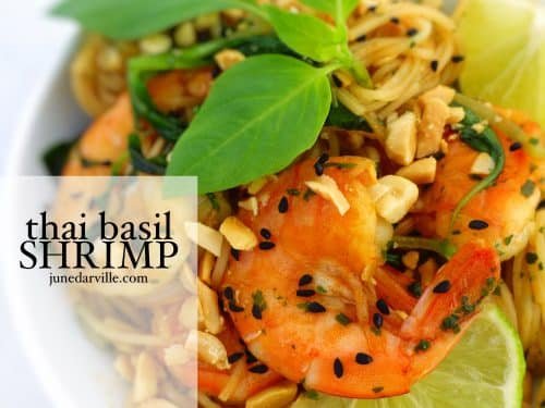 Easy Thai Basil Shrimp Recipe Simple Tasty Good