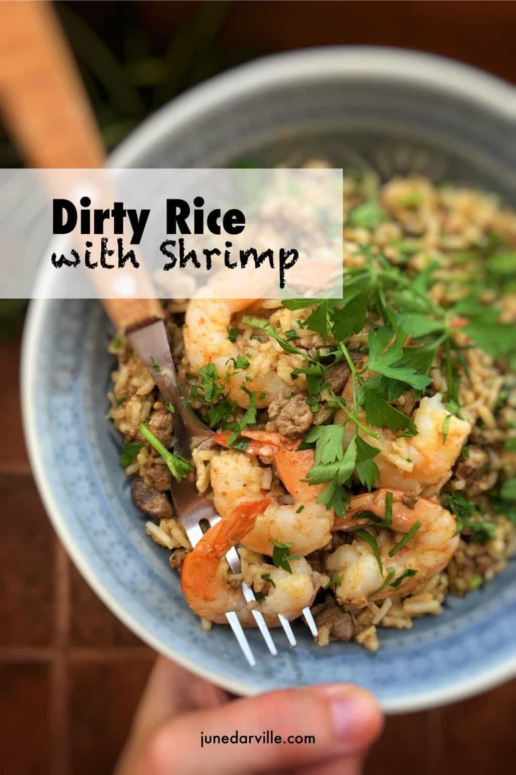 Dirty Rice With Shrimp