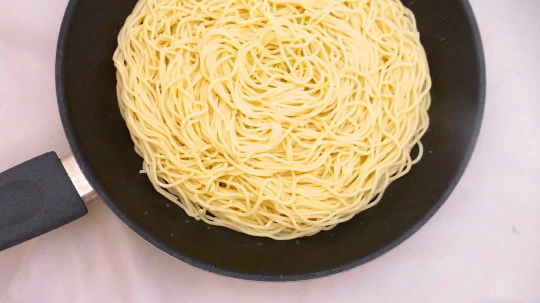 Cold Spaghetti Salad Carbonara Simple. Tasty. Good.